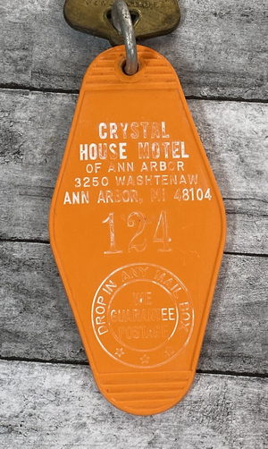 Crystal House Motel (Inn America) - Room Key (newer photo)